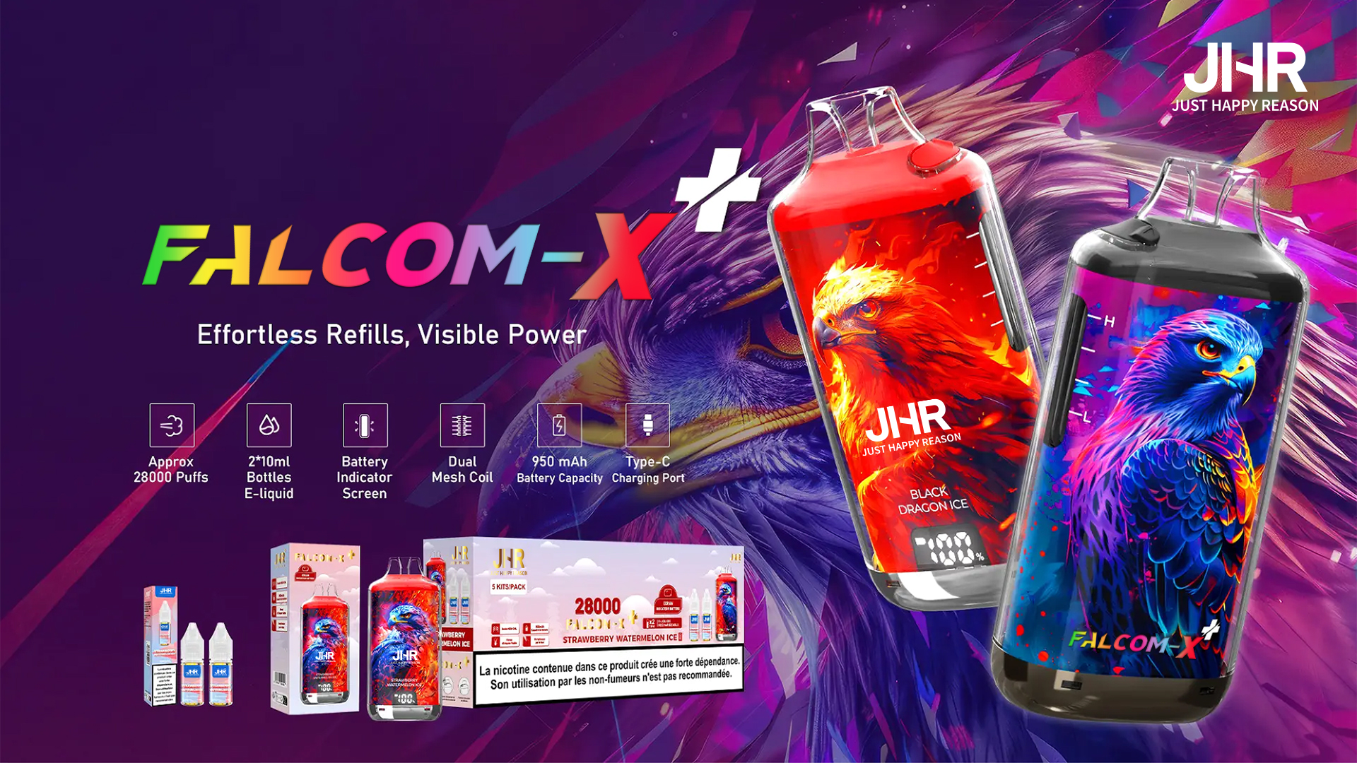 Best Shisha Hookah Disposable Vape-JHR