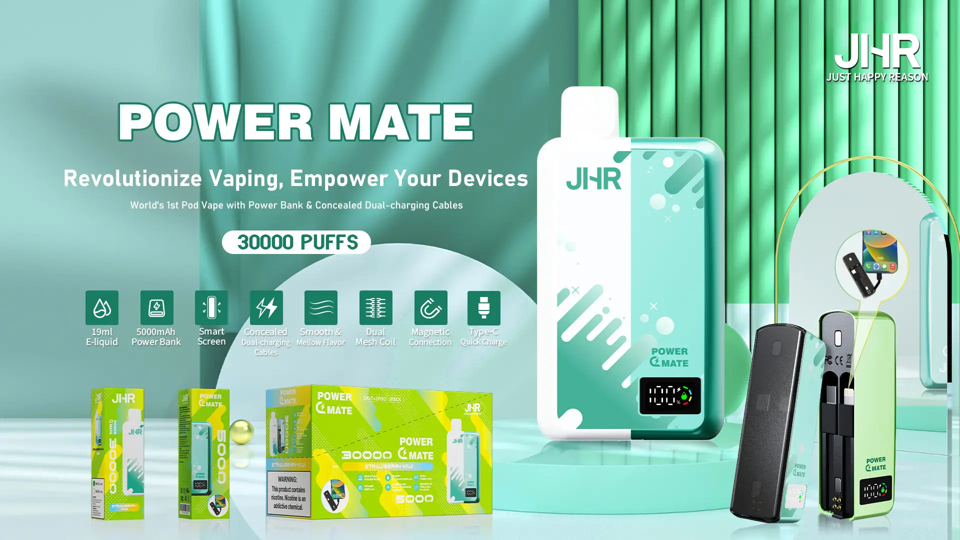Best Shisha Hookah Disposable Vape-JHR