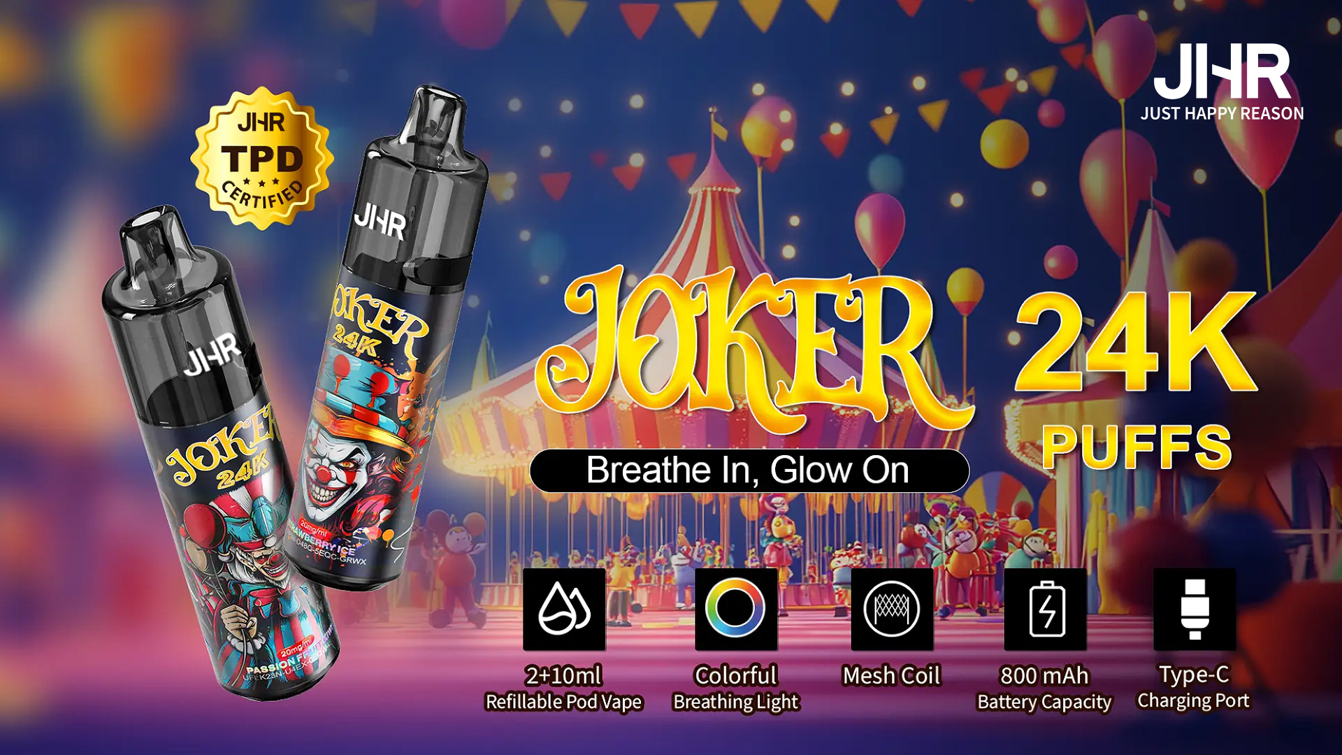 Best Shisha Hookah Disposable Vape-JHR